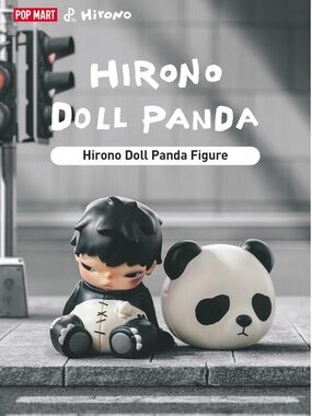 POP MART • HIRONO Panda • 2024 • Hang Card!